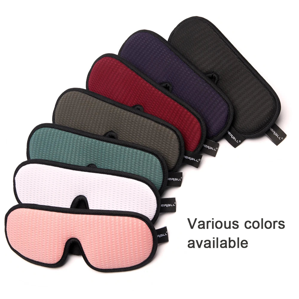 Masque de nuit ergonomique qui bloque 100% de la lumière différentes couleurs