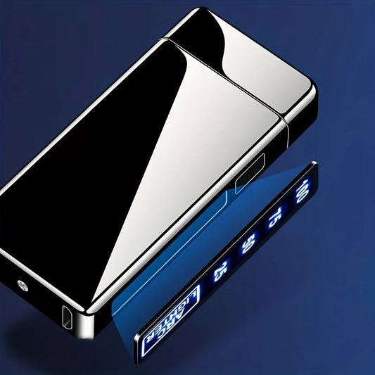 Briquet électrique USB rechargeable sans gaz - allumage instantané
