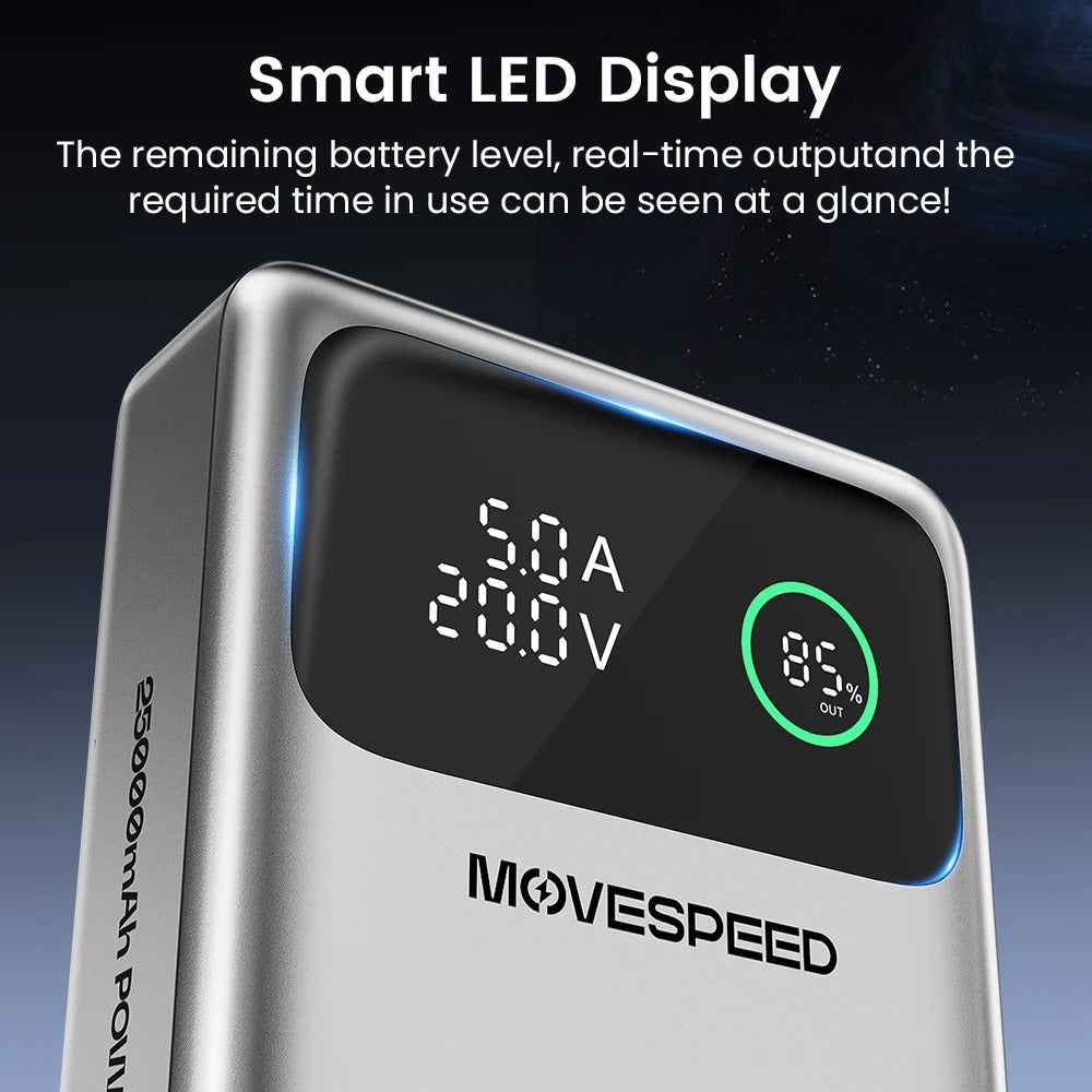 powerbank LHEXOR affichage LED