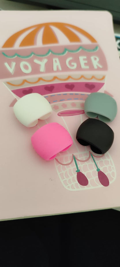 Organisateurs de Câbles Antinœuds - Lot de 5 Clips en Silicone - LHEXOR