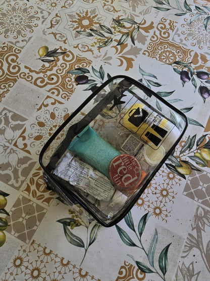 Sac Organisateur Transparent - Étanche & Conforme Règles TSA