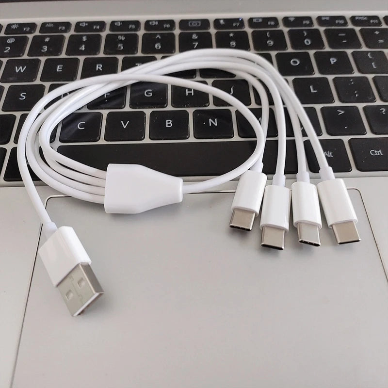 Câble USB-C multi 4-en-1 charge rapide – vue principale