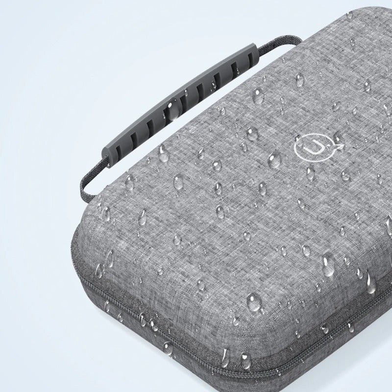 Sac de rangement tech étanche double couche pour câbles et accessoires électroniques