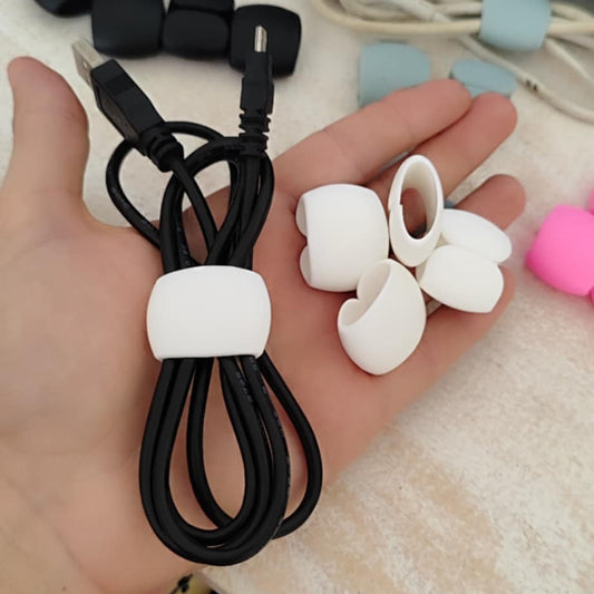 organiser vos câbles en toute simplicité avec ces organisateur de câble vendu x 5