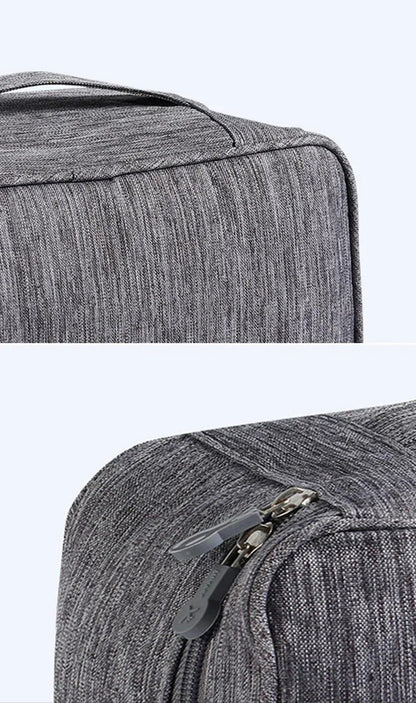 Sac tech étanche noir seul, design rigide et couture solide