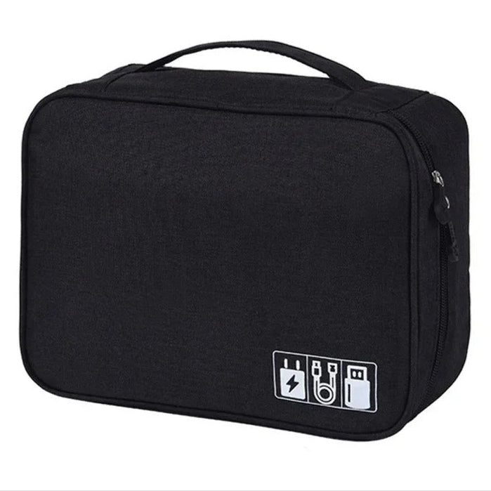 Sac tech étanche noir fermé
