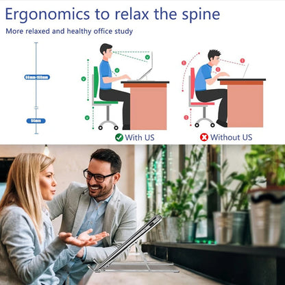 Support ergonomique pour ordinateur portable - relaxe