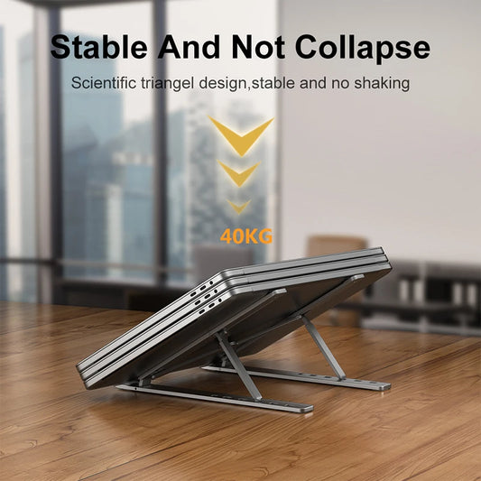 Support ergonomique pour ordinateur portable - stable et robuste