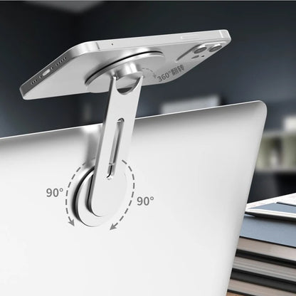 Surface antidérapante du support MagSafe, compatible iPhone et accessoires magnétiques